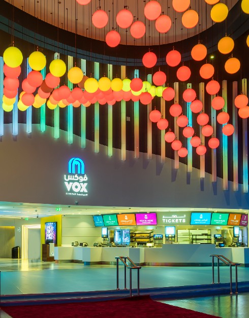 Vox Cinema Counter at The Mall