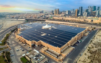 Largest Operating Rooftop Solar Power Plant in Bahrain at Bahrain Mall