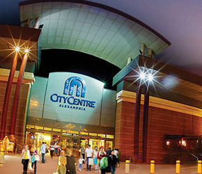 shoppers at city centre alexandria