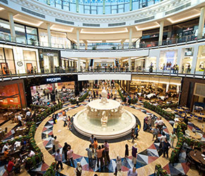 mall of emirates from inside