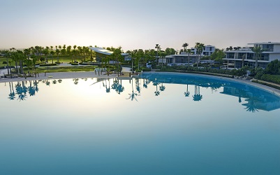 Tilal Al Ghaf lagoon